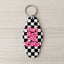 Hot girls hit curbs keychain