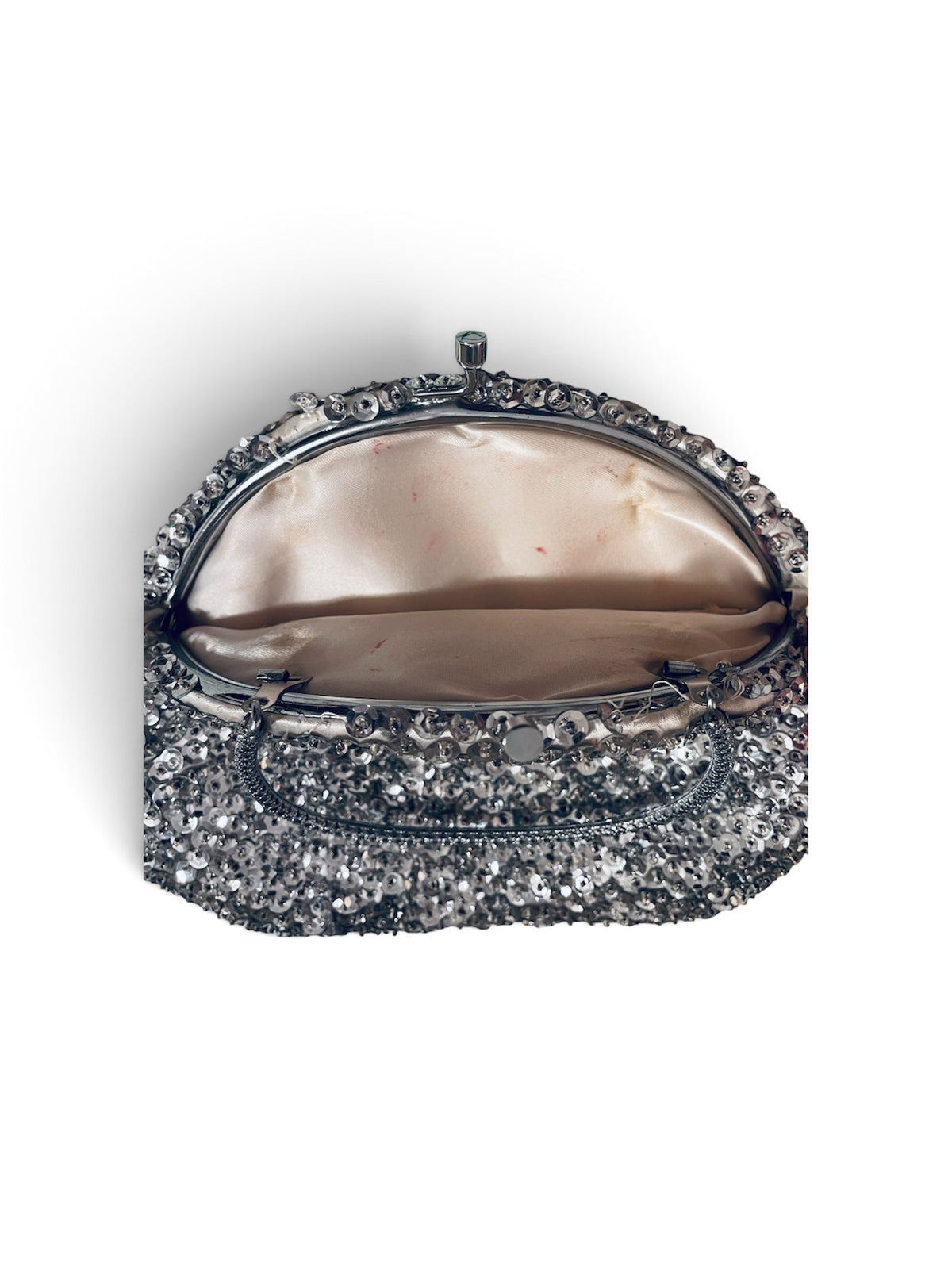 Vintage sequin clutch evening bag