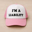 Liability trucker hat