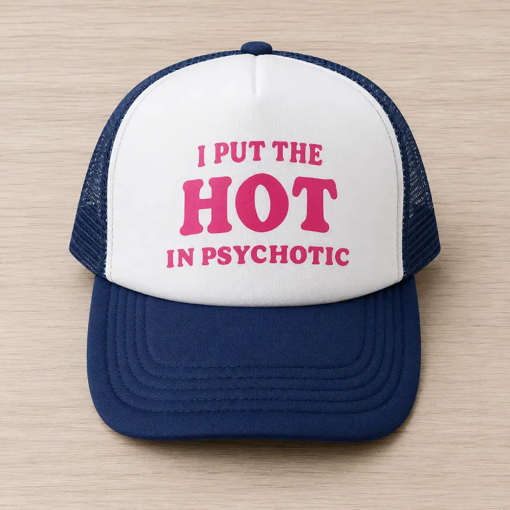 Hot trucker hat