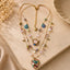 Betsey Johnson Three Layer Beaded Necklace