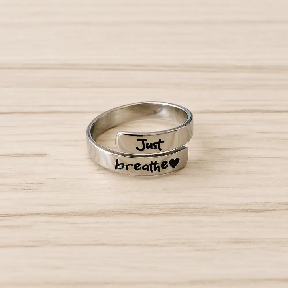 Just Breathe Ring