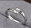 "I Am Enough" Dandelion Ring — Silver