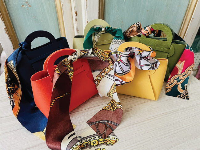 Fall collection mini purses, bag accents Hover Image