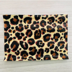 Recycled plastic zip pouches